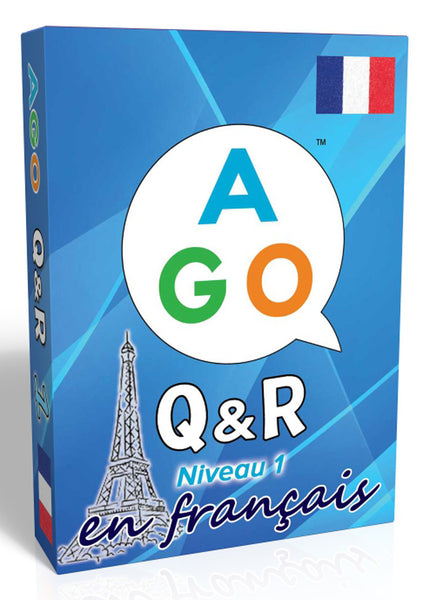 AGO En Francais Card Game Level 1